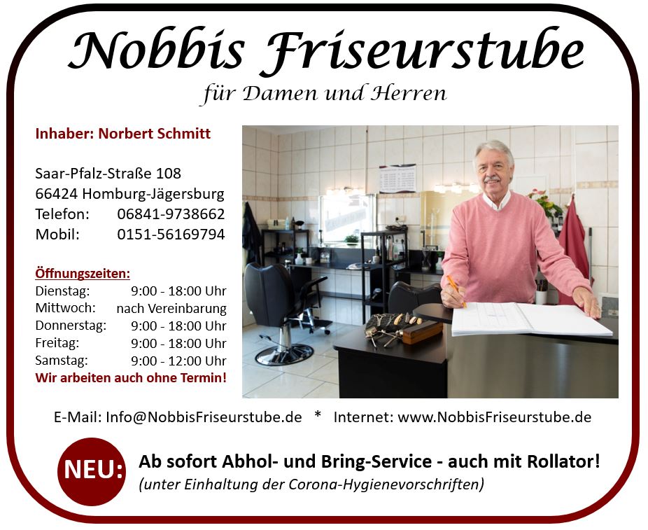 Nobbis Friseurstube Homburg-Jgersburg